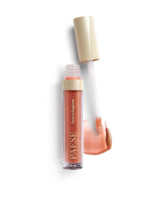 Sjajilo za usne s česticama koje optički povećavaju usne, efekt zrcala 05 Glazed Lipgloss Paese