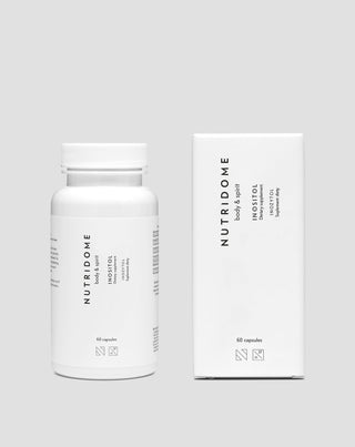 Inozytol 1000 mg/dzień na obniżenie poziomu cukru  i prawidłowe funkcjonowanie układu nerwowego Nutridome 60 szt._2 - 3