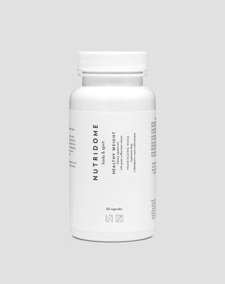 Zielona kawa 800 mg/dzień tabletki wspierające odchudzanie Prawidłowa waga Nutridome 60 kapsułek - 1