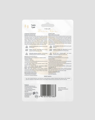 Liftingujące płatki pod oczy z kwasem hialuronowym 4D dla skóry dojrzałej Apis 2 - 2