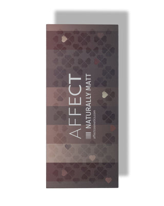 Naturally Matt Pressed Eyeshadows Palette Affect Professional Cosmetics - 3