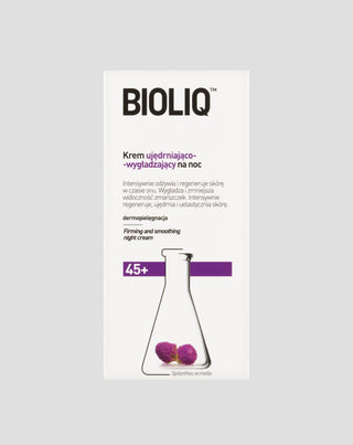 Noćna krema za učvršćivanje i zaglađivanje 45+ Bioliq - 1
