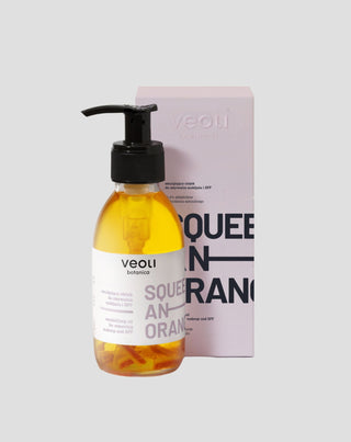 Emulgirajuće ulje za uklanjanje šminke i SPF squeeze an orange Veoli Botanica - 1