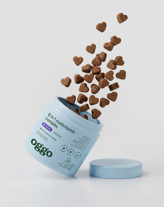 8 u 1 Complex dopunska hrana za pse multivitamin za zdravlje i energiju kućnog ljubimca Oggo 180 g - 4
