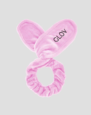 Traka za kosu koja olakšava njegu, u obliku zečjih ušiju Bunny Ears Pink Glov - 1