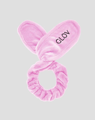 Traka za kosu koja olakšava njegu, u obliku zečjih ušiju Bunny Ears Pink Glov - 1