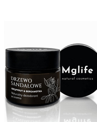 Kremasti dezodorans sandalovina, grejp i bergamot Mglife - 4