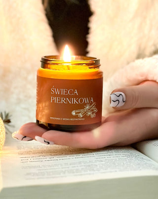 Medenjaka od voska od uljane repice s uljima i 100% pamučnim fitiljem Mglife - 2