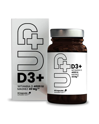 Suplement Up D3+ Vitamin D3 u kombinaciji s magnezijem UP Health Pharma 60 kapsula - 3