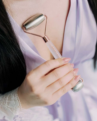 Set za masažu lica od nehrđajućeg čelika - Cryo Ice Beauty set Crystallove cryotherapy - 2