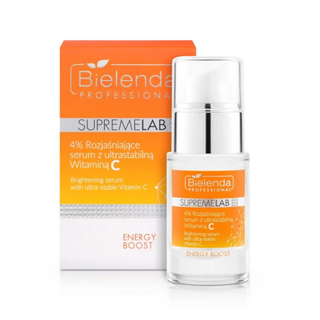 Osvjetljujući serum s ultra stabilnim vitaminom C 4% Supremelab Energy Boost Bielenda - 1