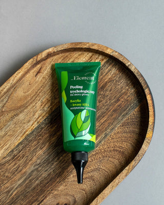 Trihološki piling za čišćenje vlasišta s ekstraktom bosiljka i voćnom kiselinom Element - 2