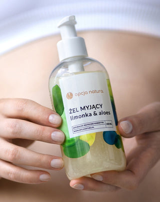 Gel za pranje tijela i lica Limeta & Aloe 100% prirodni Opcija Natura_2 - 2