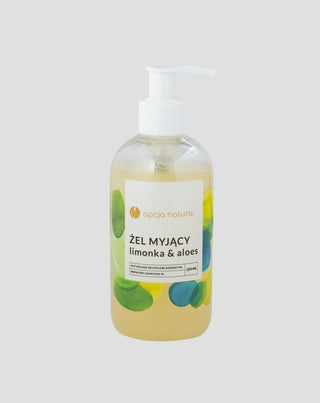 Gel za pranje tijela i lica Limeta & Aloe 100% prirodni Opcja Natura - 1