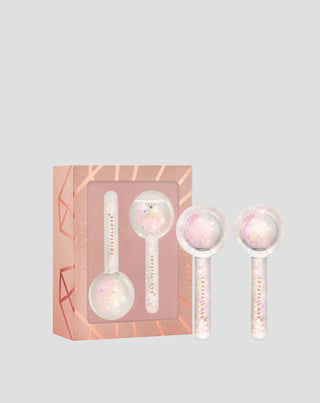 Staklene kuglice za masažu Krioterapija lica Cryolift ice globes Crystallove - 1