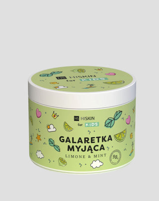 Gel za pranje kupke za djecu zelena sweet lime HiSkin for Kids - 1