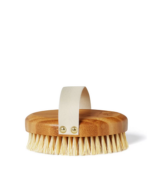 Crystallove četka od bambusa i agave za suhu masažu tijela - 1