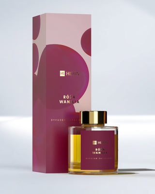 Difuzor mirisa u staklenoj bočici sa štapićima od prirodnog ratana s mirisom ruže i vanilije HiSkin - 1