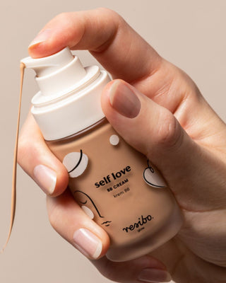 Prirodna i ekološka Self Love BB krema za lice u nijansi Prirodni bež 30 ml Resibo - 2