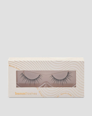 Umjetne trepavice na 2D traci za višekratnu upotrebu, meke i lagane Bambi Eyes Bamm!Lashes - 1