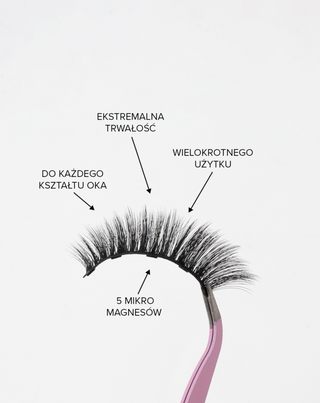 Magnetske umjetne trepavice za višekratnu upotrebu Magnetic Cat Eye Bamm! Trepavice