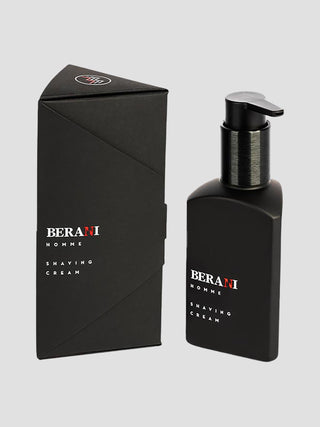 Krema za brijanje za muškarce s uljem avokada i skvalanom koji omekšava kosu na licu Berani - 1