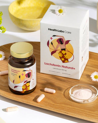 Dodatak prehrani s laktoferinom 150 mg iz kravljeg mlijeka Lactoferrin Natural+ Health Labs Care 30 kapsula - 2