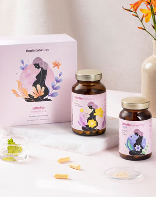 Dodatak koji podržava pravilan razvoj trudnoće LittleMe tromjesečje 2 i 3 Health Labs Care 150 kapsula - 3