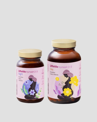 Dodatak koji podržava pravilan razvoj trudnoće LittleMe tromjesečje 2 i 3 Health Labs Care 150 kapsula - 1