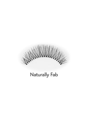 2D umjetne trepavice za višekratnu upotrebu, otporne na deformacije, Naturally Fab Bamm!Lashes - 2