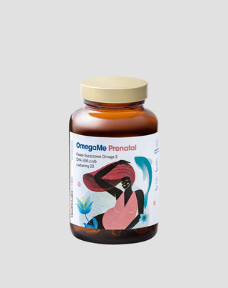OmegaMe Prenatal Omega 3 masne kiseline DHA i EPA iz ribe s vitaminom D3 Health Labs Care 60 kapsula - 1
