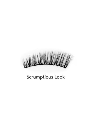 Umjetne trepavice na 2D traci za višekratnu upotrebu Scrumptious Look Bamm!Lashes - 2