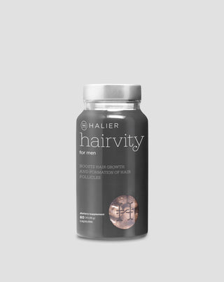 Tablete za gubitak kose za muškarce protiv ćelavosti Hairvity Men Halier 60 kapsula - 1