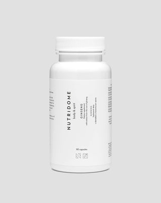 Żeń szeń tabletki na poprawę pamięci i koncentracji Ginseng Nutridome 60 kapsułek_1 - 1