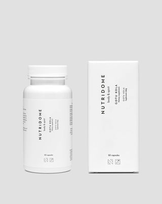 Gotu kola ekstrakt z wąkrotki azjatyckiej na pamięć, koncentrację i stres Nutridome 60 szt_2 - 2