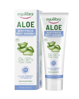 Pasta za osjetljive zube i desni Aloe Gel Sensitive Equilibra - 1