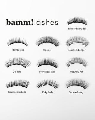 Sooo Alluring Bamm!Lashes 2D umjetne trepavice na traci za višekratnu upotrebu - 6