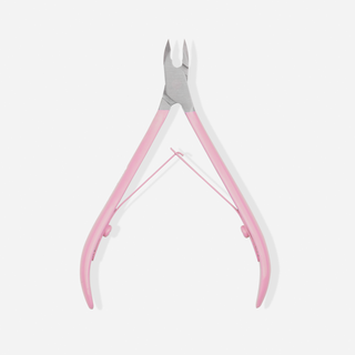 Profesionalne štipaljke za zanoktice od 5 mm sa satenskom ružičastom ručkom You Beauty - 1