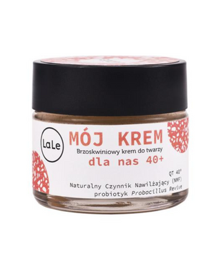 Hidratantna krema za lice od breskve Moja krema s probiotikom 40+ La-Le - 1