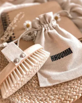 Četka za suhu masažu tijela s trakom od agavinih vlakana 3 Hhuumm - 2