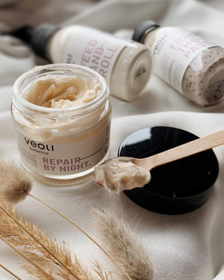 Second skin Repair noćna krema za lice s lipidnom zaštitom Veoli Botanice - 2