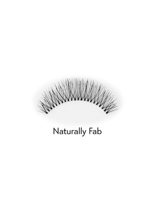 2D umjetne trepavice za višekratnu upotrebu, otporne na deformacije, Naturally Fab Bamm!Lashes - 2