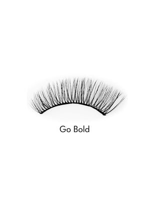 Umjetne trepavice na 2D traci za višekratnu upotrebu, vrlo mekane Go Bold Bamm!Lashes - 2