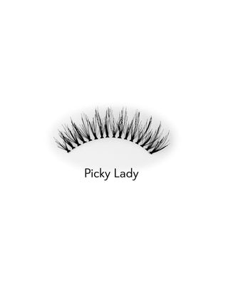 Lagane i mekane 2D umjetne trepavice za višekratnu upotrebu Picky Lady Bamm!Lashes - 2