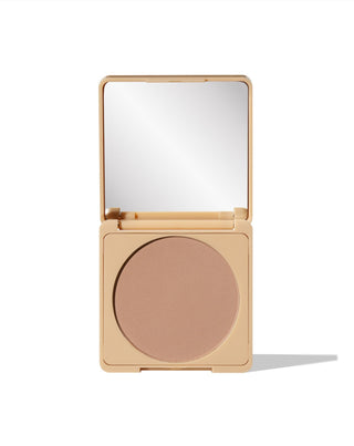 Presovani bronzer Selfglow 02 Topli s aktivnim sastojcima za konturiranje lica Paese - 1