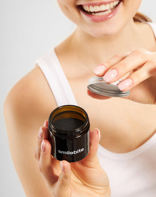 Prah za izbjeljivanje zubi od kokosovog ugljena Smilebite - 5