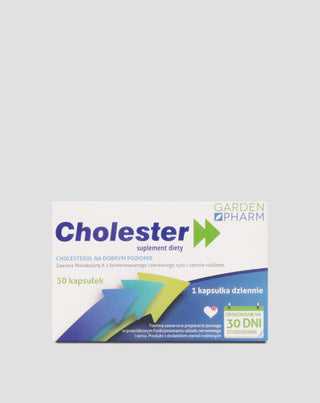 Kapsule za održavanje kolesterola na normalnoj razini Cholester GardenPharm 30 kapsula - 1