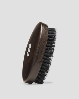 Četkica za bradu od bukovog drveta s prirodnim čekinjama od vepra Monolit - 1