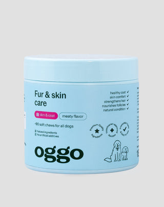dodatak prehrani fur & skin karma za pse za lijepu dlaku i zdravu kožu oggo 180 g - 1