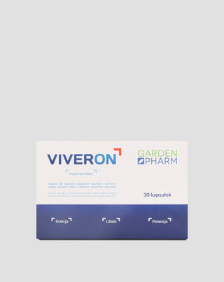 Kapsule za libido i potenciju s ginsengom i buzdovanom Viveron GardenPharm 30 kapsula - 1